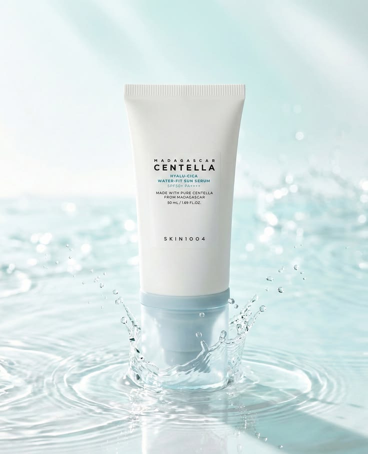 SKIN1004 Centella Water-Fit Sun Serum - Lightweight Moisturizing SPF Glow 50ml