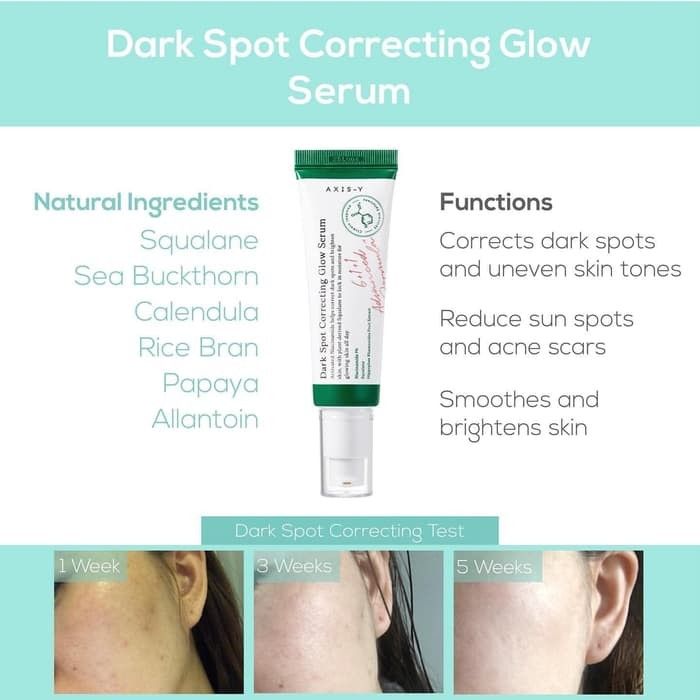 AXIS-Y Viral dark spot correcting glow serum